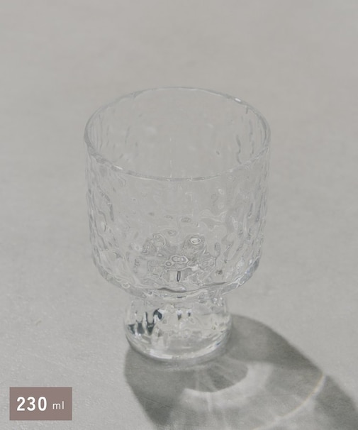 フローズンスタンド付きグラス：230ml／GLASS ARTWARE