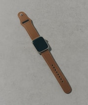 レザースマートウォッチバンド:42/44/45/49mm対応
