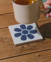 シンプルフラワータイル/natural tile