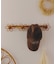 《WEB限定再入荷》ラタンフラワーウォールフック4連／mignon