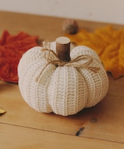 ニットかぼちゃオブジェ:M/Autumn Harvest Festival