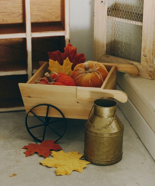ウッドディスプレイカート／Autumn Harvest Festival