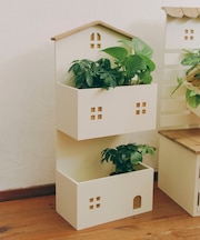おうち2段プランターラック／おうち植物