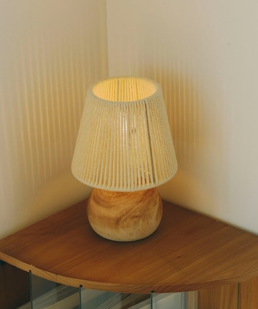 《WEB限定商品》ナチュラルロープシェードLEDライト／natural vint