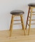 《WEB限定商品》フェイクレザースツール／natural vintage