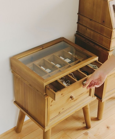 《WEB限定商品》コレクション収納ボックス／natural vintage