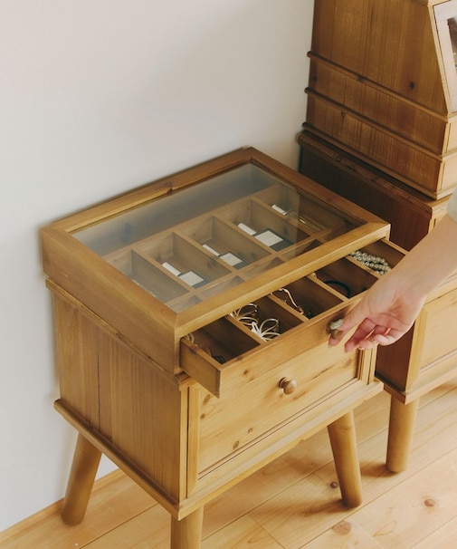 《WEB限定商品》コレクション収納ボックス／natural vintage
