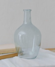 ポットシェイプガラスベース/暮らしに花を添えて