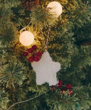 ファブリックスターオーナメント／Natural Christmas