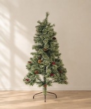 木の実つきツリー120cm／Christmas