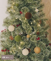 ボールオーナメントセット44個セット／Christmas