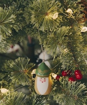 ウッドサンタオブジェ／Christmas