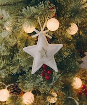 ファブリックスターオーナメント／Natural Christmas