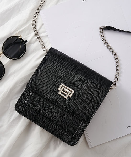 リィ様 リザードスクエアミニショルダーバッグ｜コロニートゥーワン