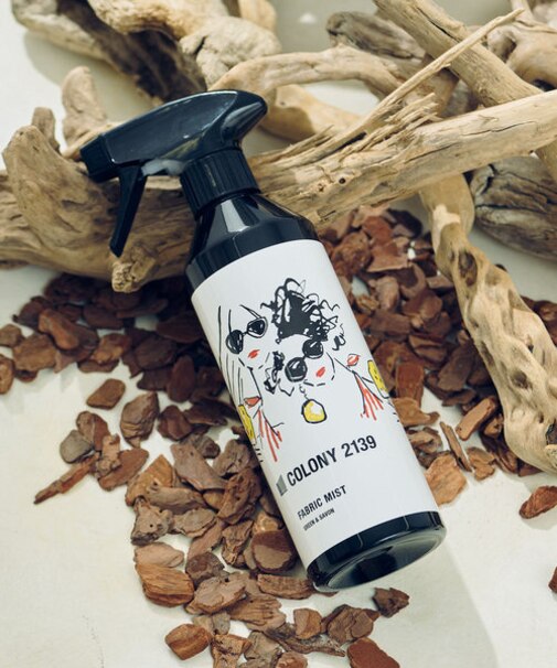 イラストレーターコラボ限定ラベルファブリックミスト