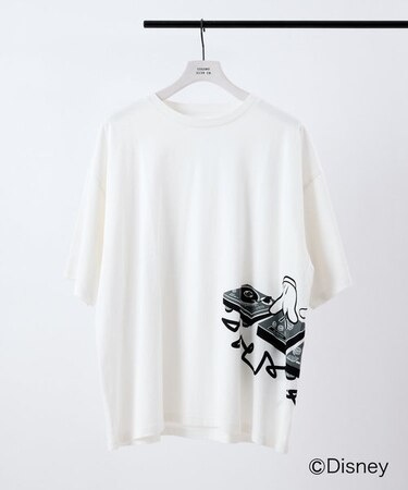 【DISNEY/ディズニー】DJミッキーデザインTシャツ※ユニセックス対応