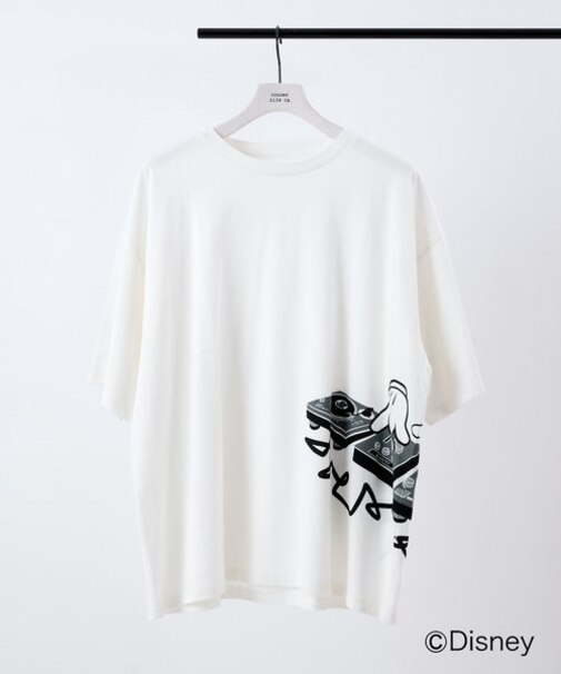【DISNEY/ディズニー】DJミッキーデザインTシャツ※ユニセックス対応