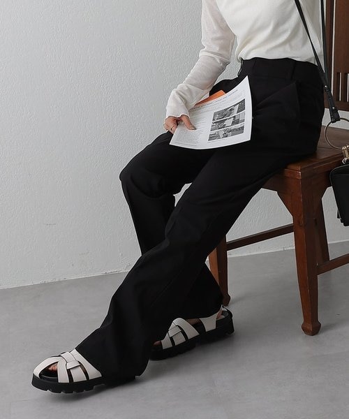 ストレッチフレアパンツ｜コロニートゥーワンスリーナインの通販