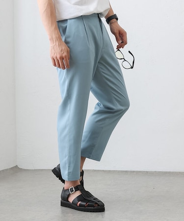 easyアンクルパンツ / レギュラーフィットスラックス