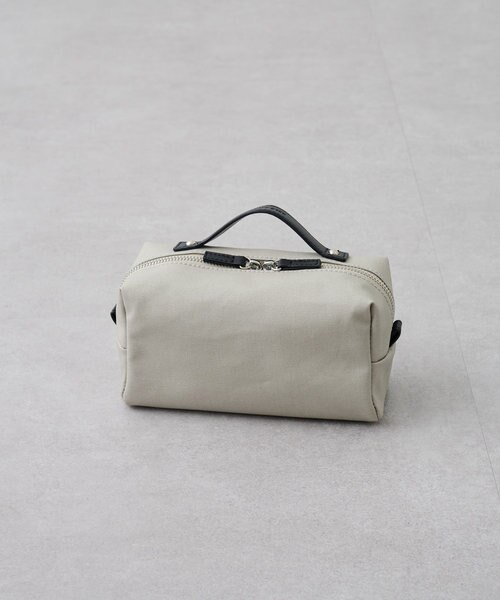 撥水コーティングキャンバスポーチ/ユニセックス｜コロニートゥーワン