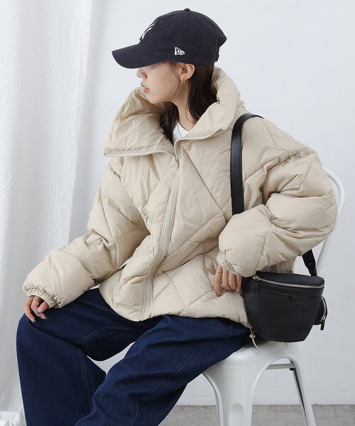 美品　allureville ダイヤキルトBIG ダウンコ コート|アウター|商品一覧｜allureville OFFICIAL SITE / ONLINE