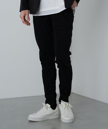 【4サイズ展開】4WAY裾ダブルパンツ