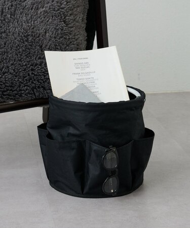 ポケット付きバスケット