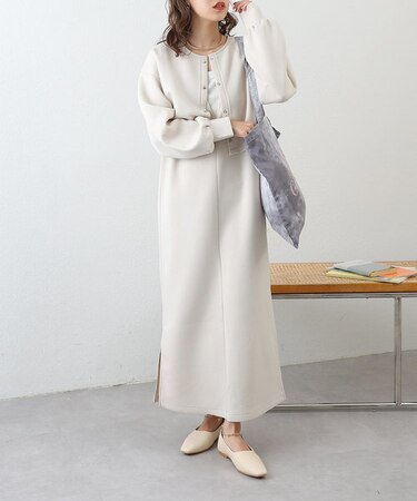 【SETアイテム】ダンボールカーディガン+前後2WAYワンピース