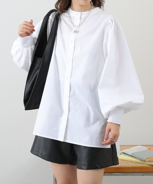 【WEB/一部店舗限定】2WAYボリュームスリーブブラウス