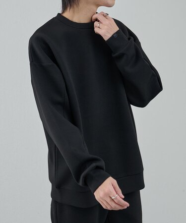 【セットアップ対応】ダンボールクルーネック