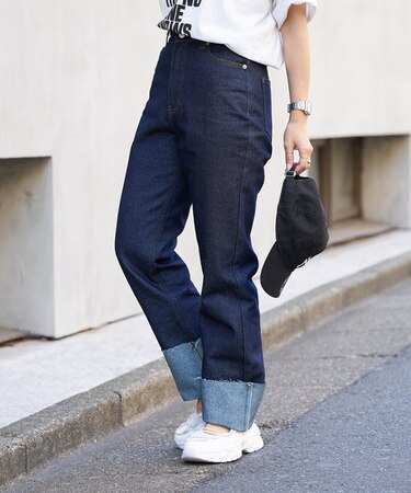 11OZロールアップデニムパンツ｜コロニートゥーワンスリーナインの通販 