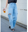 11OZカットスリットデニムパンツ
