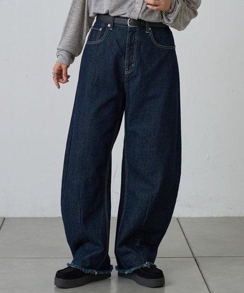 ELLIE カーブデニムS カーブデニム【INDIGO】 – ELLIE