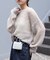 【WEB/一部店舗限定】メッシュ編ニットプルオーバー