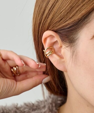 クロッシングラインイヤーカフ