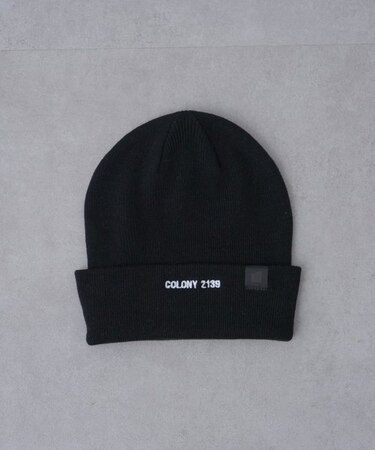 刺繍ロゴニットキャップ