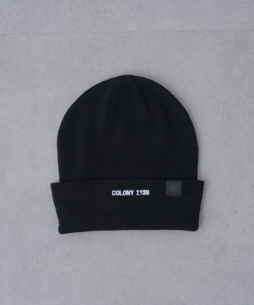 刺繍ロゴニットキャップ