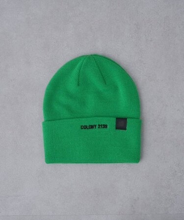 刺繍ロゴニットキャップ