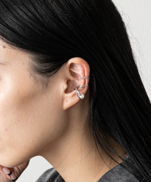 パール3セットイヤカフ