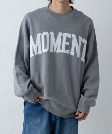 ロゴジャガードニット