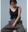 カップ付リブタンクトップ