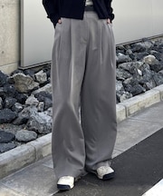 2タックワイドパンツ