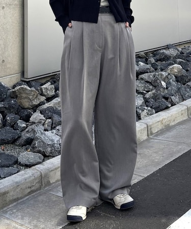 2タックワイドパンツ