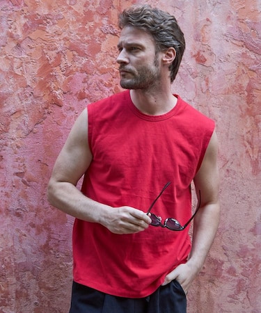 【paradigm】サイロ天竺ノースリーブカットソー