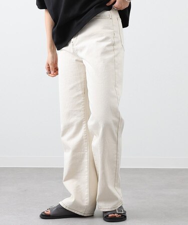 【セットアップ対応】ルーズストレートデニム