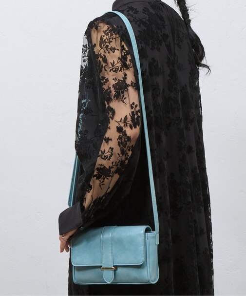 ヴィンテージ合皮ミニショルダーバッグ