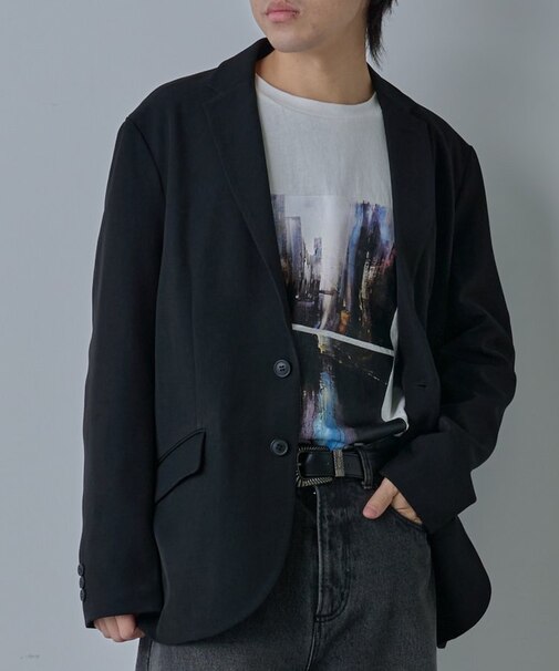 【セットアップ対応】ドライスルーテーラードジャケット