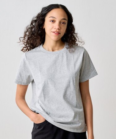 【BASIC LINE】プレーティング半袖Tシャツ