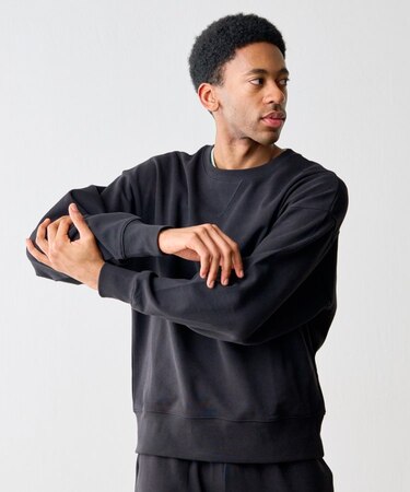【BASIC LINE/UNISEX】フレンチテリースウェットプルオーバー