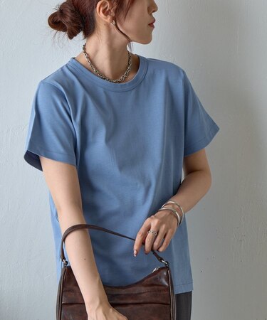 【BASIC LINE】32/2コットンテディTシャツ